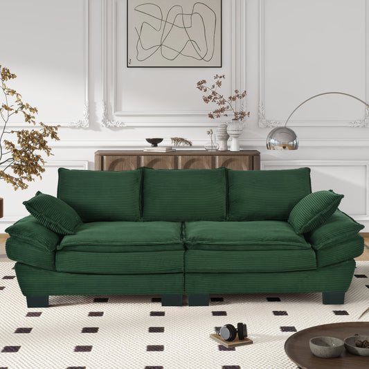 Modern Corduroy Sofa
